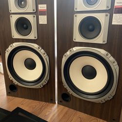 Technics SB-2660 200W 8 ohm 3 Way Speaker System w/Grille