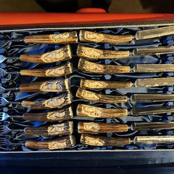 Rostfrel Solingen Steak Knife/Fork Sets