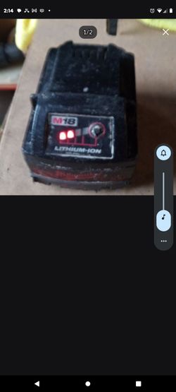 Milwaukee M18 Lithium-Ion Battery