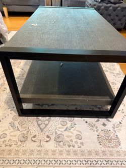 Grey coffee table - PRICED TO SELL FAST