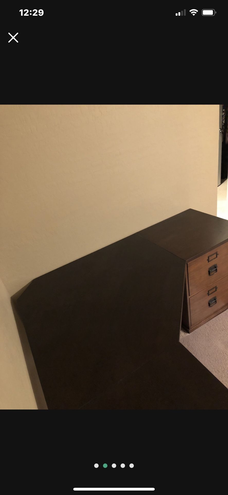 Potterybarn Corner Desk