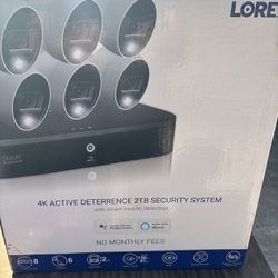 4k active deterrence 2tb security system