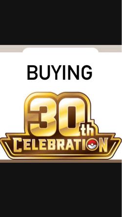 ***BUYING*** POKEMON 30th
