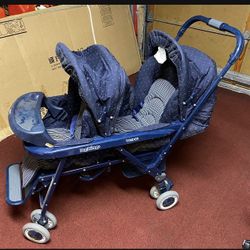 peg perego tender double stroller