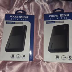 10,000 mAh Slim Pro Pocket Juice Portable Power Bank