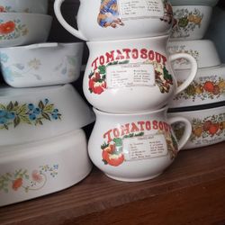 Dat'l Do It Vintage Soup Mugs 