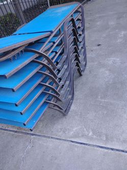 Pool lounge chairs