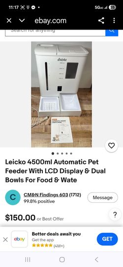 Smart feed & water dispenser