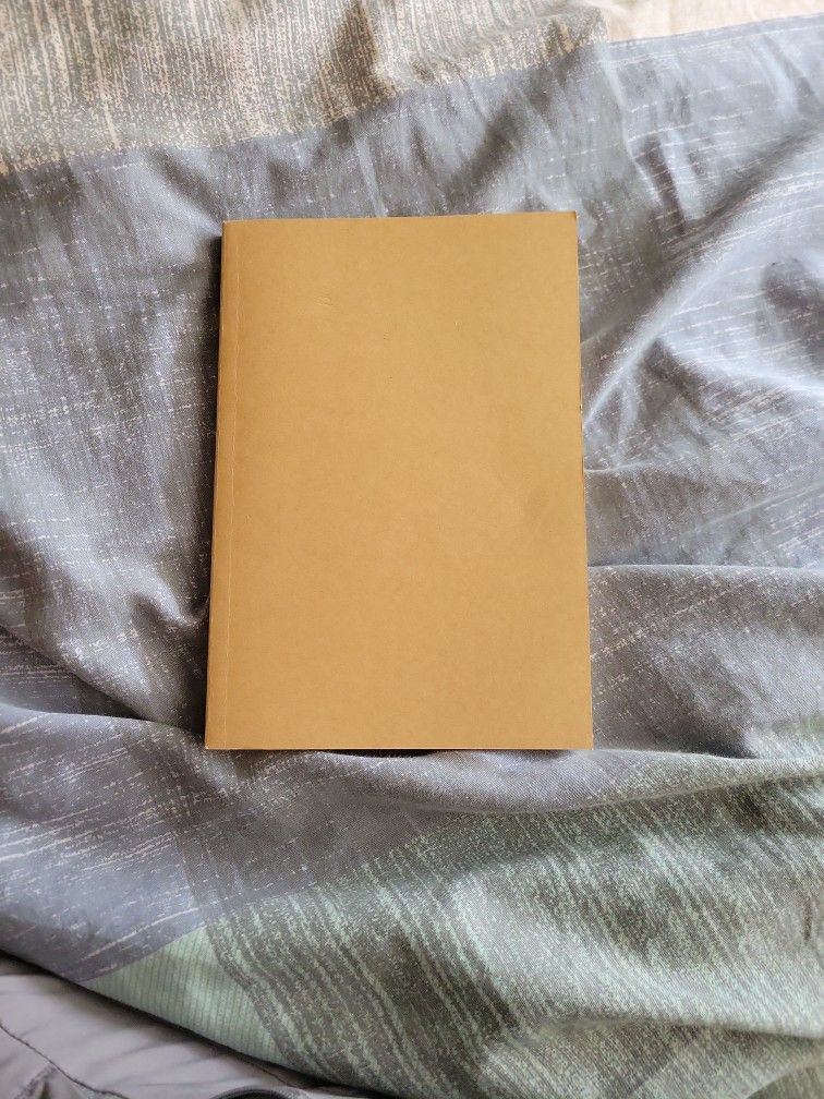 Plain brown Notebook Made In VIETNAM 🇻🇳