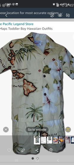 Boys Hawaiian Size 4