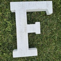 F Wall Decor