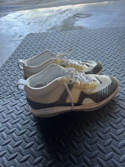 Nike Lebron X John Elliot JE Icon QS White Basketball Shoes Men's