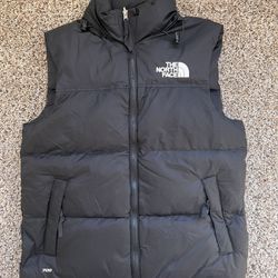 (Unisex)The North Face 700 Series Nuptse Puffer Vest - Size S