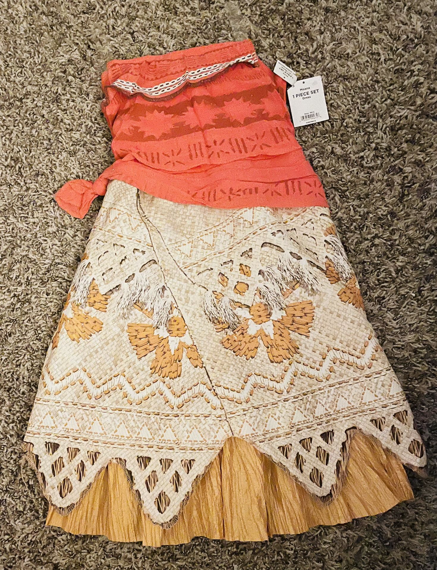 Moana Girl New Costume  Small 4-6