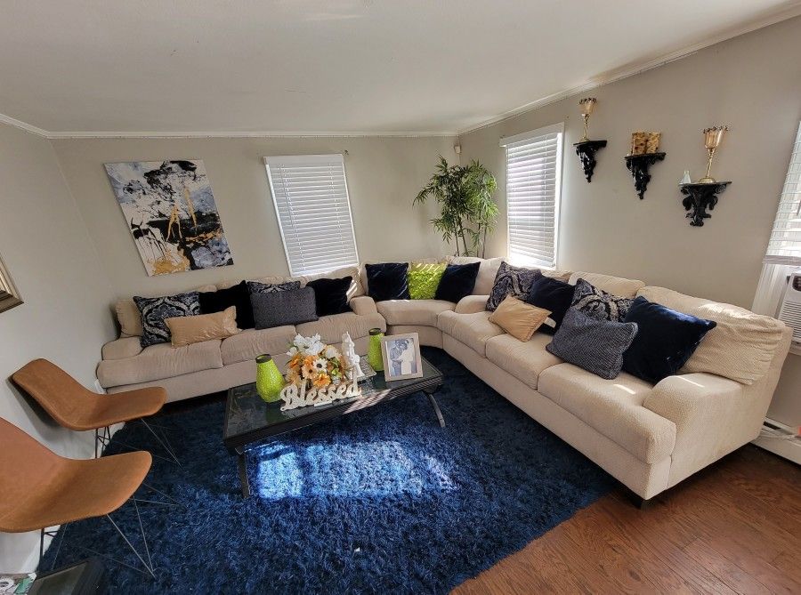 Off White Sectional 