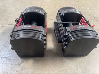 Power Block EXP 5-50LBS (2) Adjustable dumbbells