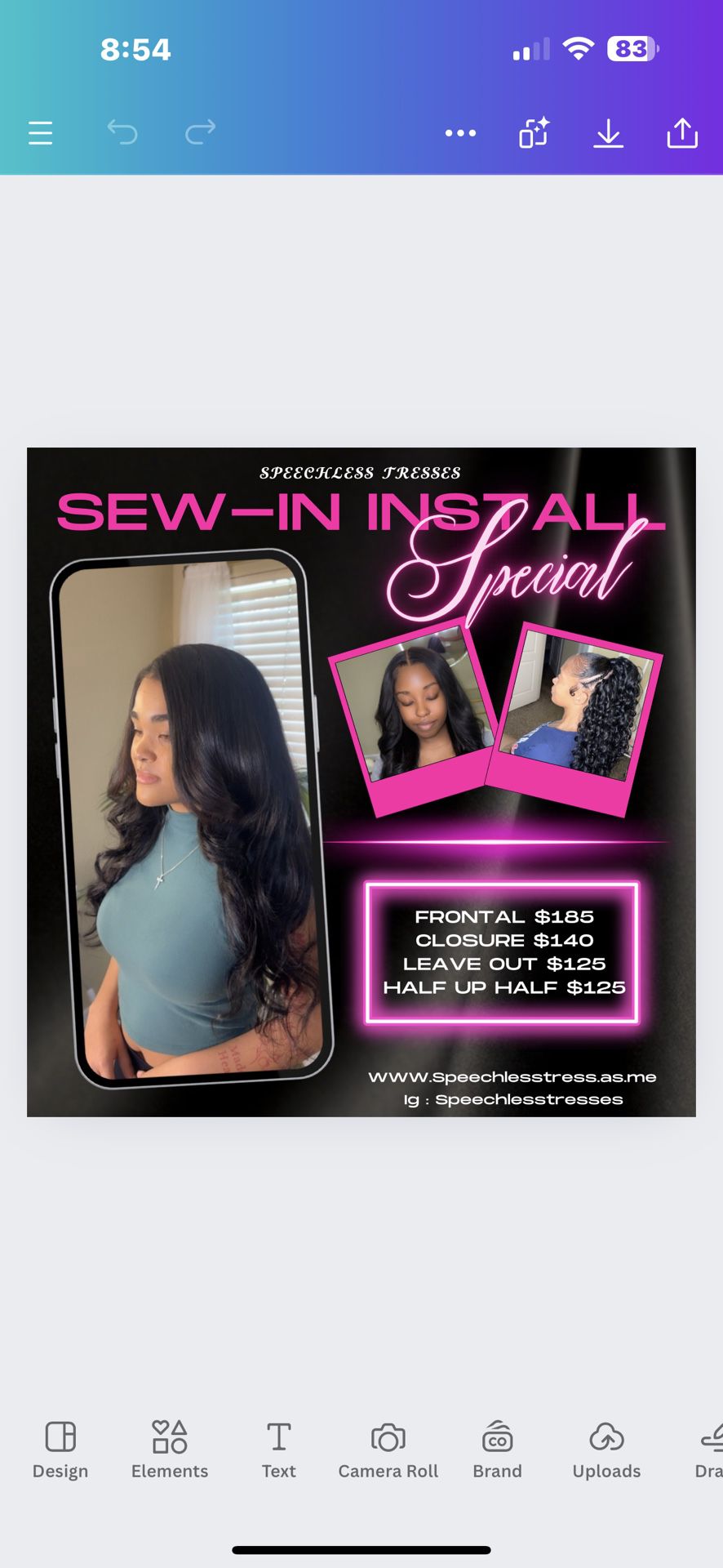 Sew Ins, Wig Installs, Boho Locs , Knotless Braids , Quick Weaves
