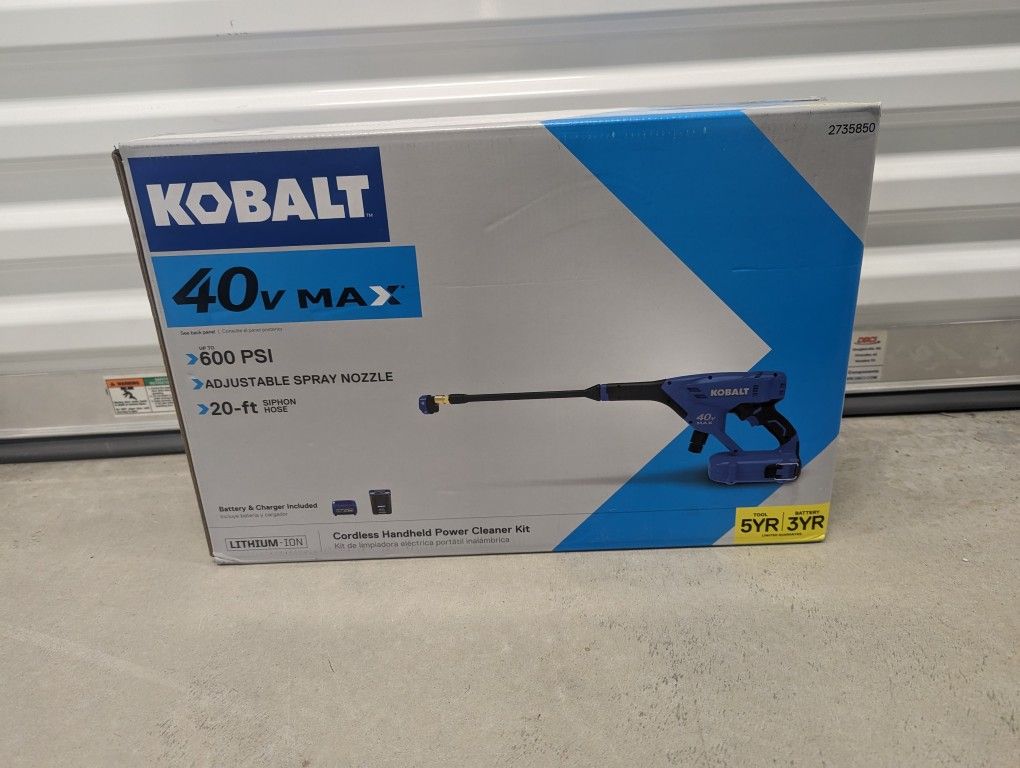 Kobalt 600 PSI Rubber Pressure Washer Spray Gun Kit