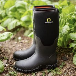 Men Size 10 Waterproof Rubber Boots 