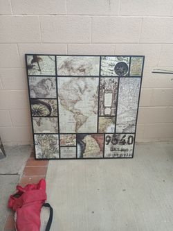 40"x40" picture world Ross good condition