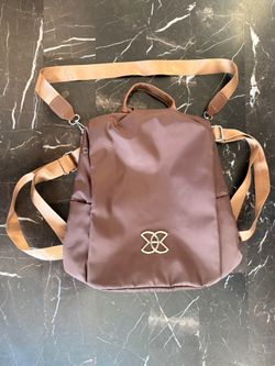 Brown backpack