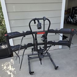Bike Rack for 2 e-bikes like new