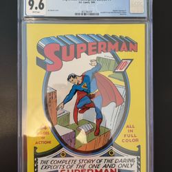 Superman Masterpiece Edition #1 (1999) - CGC NM+ 9.6!