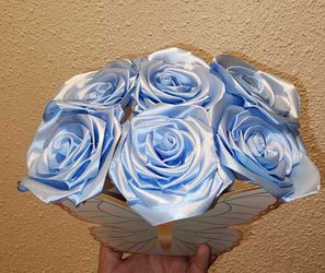 Ribbon roses