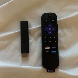 Roku 4k Streaming Stick & Remote