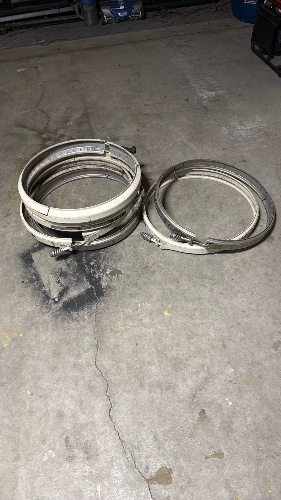 Pool Filter Clamps