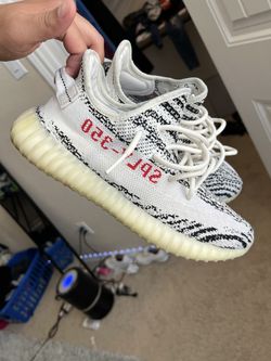 Zebra Yeezy V2