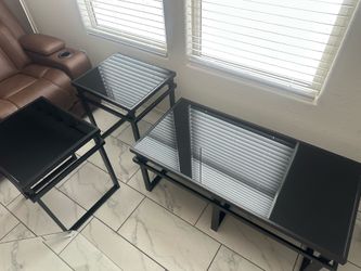 Coffee and side accent tables