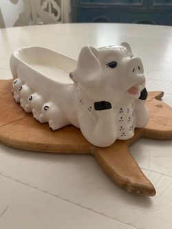 Cheese & Cracker Set …Piggy Theme