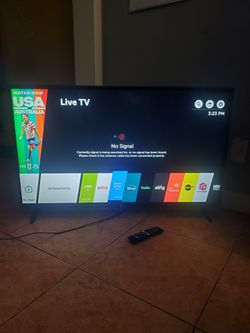 LG smart TV 43in