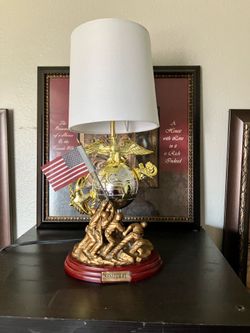 USMC Table Lamp