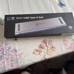 TBI PRO 12 In 1 USB Type-C hub For Win Laptop/macbook 
