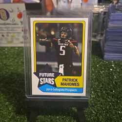 Patrick Mahomes Promo ROOKIE FUTURE STARS - Texas A&M
