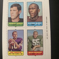 Topps Football Card