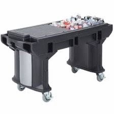 Cambro Work Table Cart on Wheels