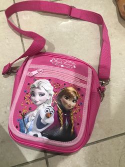 Girl Frozen Disney messenger bag