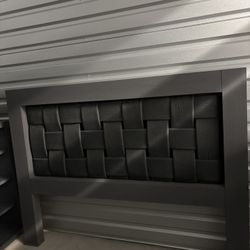 Dining Room Set, 2 Couches (sectional), Ottoman, And Headboard