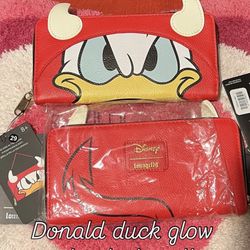 Loungefly Donald Duck Devil wallet