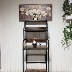 Kitchen organizer, microwave rack,