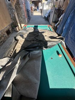 Pool table used