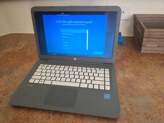 HP Stream 14-CB0 Intel Celeron 1.6GHz 4 GB Ram Laptop