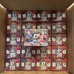 2023 Panini NFL Donruss Optic Football Trading Card Blaster Box 