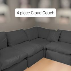 Cloud Modular Sectional Couch Sofa 