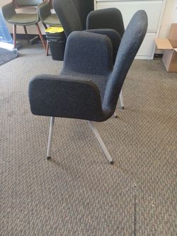 3 x IKEA Patrik Grey Armchairs