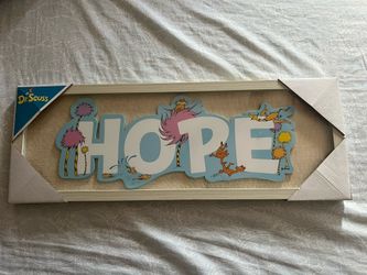 Dr. Seuss’ ‘The Lorax’ Framed Wall Decoration (Make an Offer)