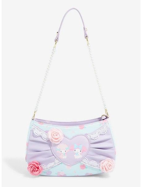 HELLO KITTY
My Melody & My Sweet Piano Pearl Pastel Baguette Bag